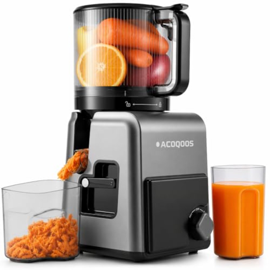 Juicer Cold Press Slow - 3-in-1 Kaltpress-Entsafter für den Heimgebrauch, aus