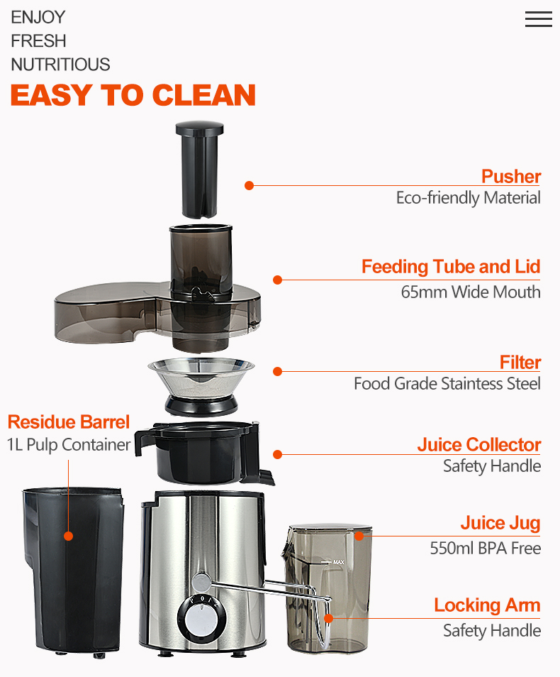 Beliebtester Automatischer Hau – Juicer Cold Press Slow Bewertung und Preis